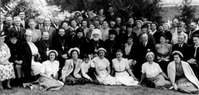 Parish Feast with Archbishop John (Shahovskoy) and Metropolitan Leonty (Turkevich), 1951